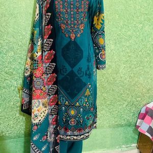 3 Pece Pakistani Cottont Suit