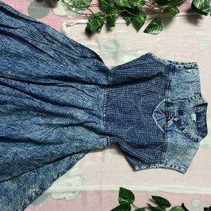 Blue Denim Dress