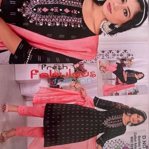 Women Kurti Pent With Duptta