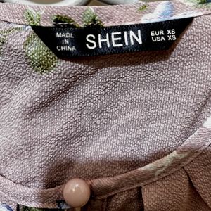 Lilac Colour Top From Shein