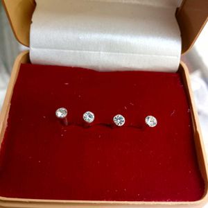 Silver Nosepin Studs