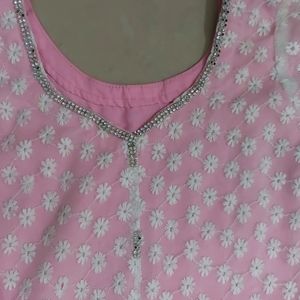 Pink Kurta