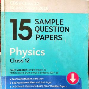 Physics Sample Paper XII