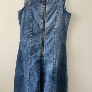 Denim Midi Dress