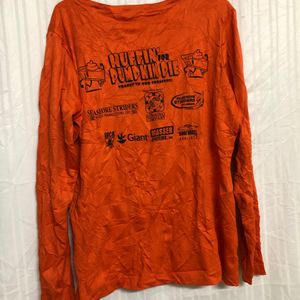 Sport-Tek Orange Long Sleeve T Shirt