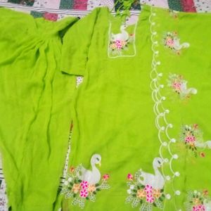 Beautiful Suite Salvar Set With Dupatta