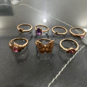 Butterfly Ring Set - Imported