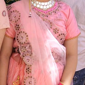 Pink Colour Lehenga Choli