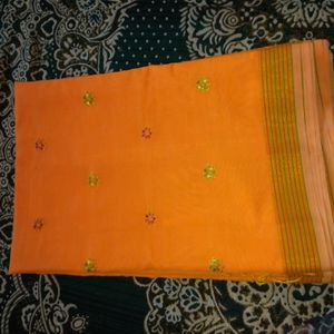 New Beautiful Soft Cotton Saree 😍😍