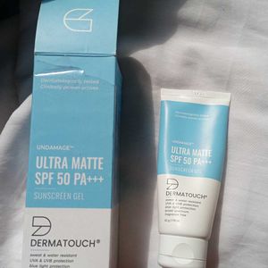 Dermatouch Ultra Matte Sunscreen 💙🛍️