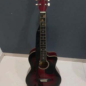 Kaps ST 1cm Acoustic Guitar with All Equipments