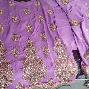 Suit Salwar With Heavy Border Dupatta