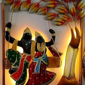 BEAUTIFUL RADHA KRISHNA WALL DECOR