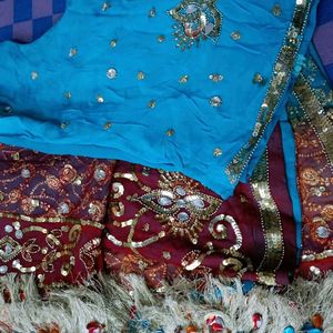 Bridal Lehenga Choli/ Lancha/ Dulhan Dress