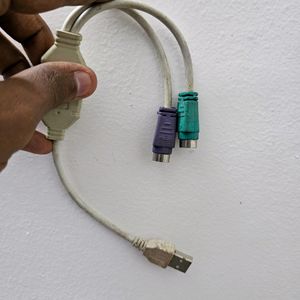 PS/2 To USB Type Connector