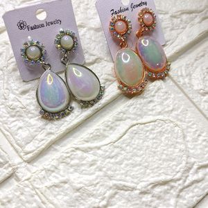 Pearl Jhumka Earrings Set