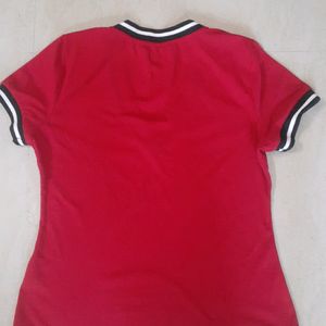 Shein Red Tshirt