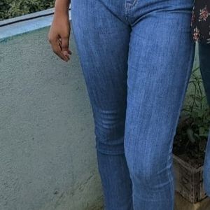 High Waist Stretchabl Skinny Jeans