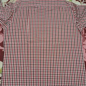 Red Checks Mens Shirt