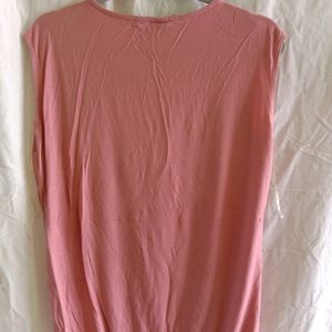 Max Pink Solid Top(Women)