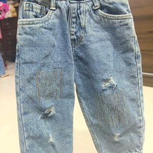 Denim Jeans For 1 To 2 Year Old Girl Or Boy