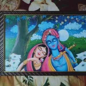 Govind Dev Ji Radha Krishna Photo Frame