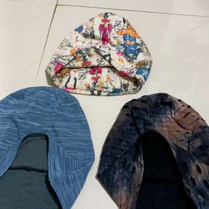 Unisex Beanie Caps | Combo Of 3