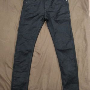 Jet Black Jeans For Men