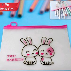 Reusable Multipurpose Zip Pouch (1 Pc / 20x16 Cm)