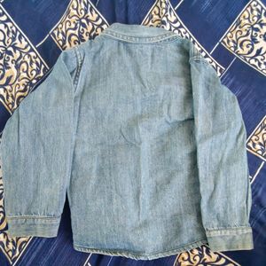 Unisex Jeans Jacket For Kids