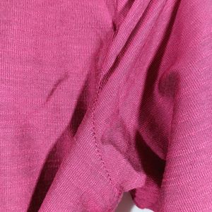 Burgundy Embroidered Kurta (Women)