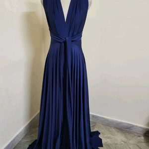 Navy Blue Gown