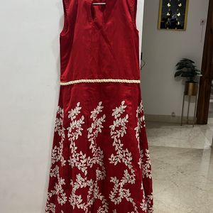 Beautiful New Ethicnic Partywear Gown For Bust 30