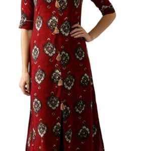 Libas Front Slit Kurta For Women