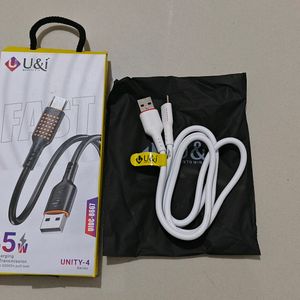 Earphone  And Type C Data Cable