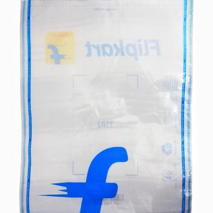 💥'50' - Flipkart Transparent Poly Bag - Barcoded