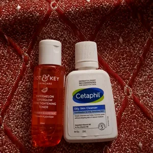 Cetaphil Cleanser And Dot &key Toner