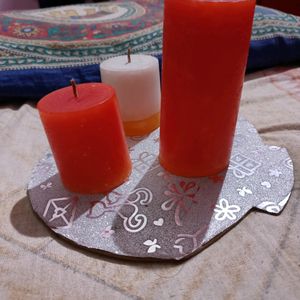 Scented Pillar Candles 🕯️ price 💧💧💧💧