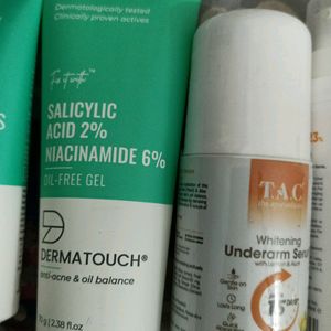 Dermatouch, Foxtale, TAC, Osis, Curlvana