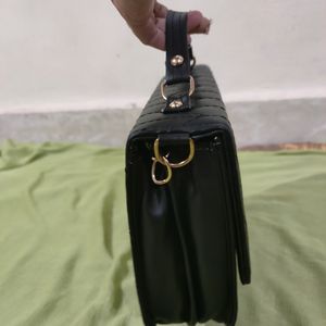 Classy Black Color Sling Bag