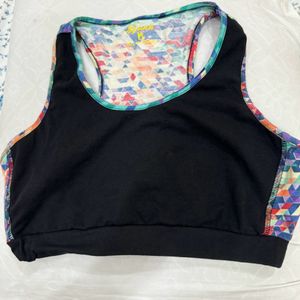 Multicolor Tank Bra