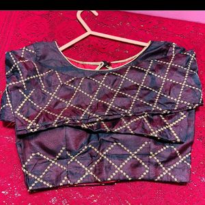 Black And Maroon Lehnga Free Flats