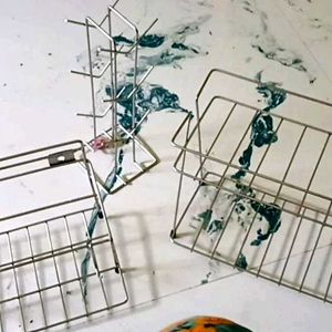 Kitchen Multipurpose Steel Rack Pack Of 3