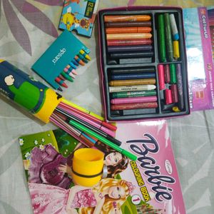 Books And Stationary Combo Set