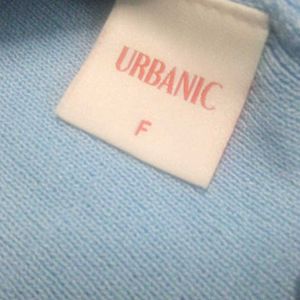 Urbanic Blue Crop Top