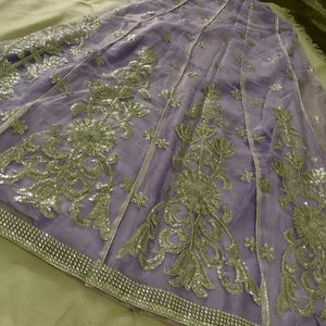 Unstitched Lehenga Choli Fabric And Dupatta