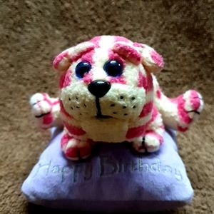 Cute Happy Birthday Pink Panther Soft Toy