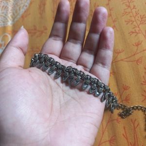 Oxidised Choker Necklace