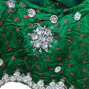 Bottle Green Blouse