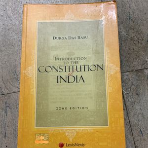 Constitution Of India Dd Basu